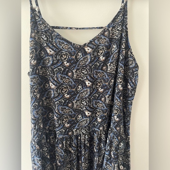 American Eagle Outfitters Navy Paisley Mini Dress - Picture 5 of 10